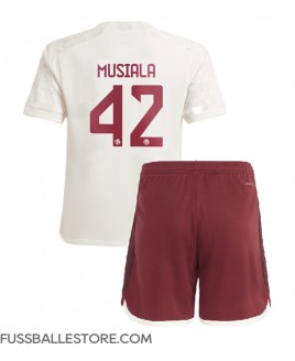 Günstige Bayern Munich Jamal Musiala #42 3rd trikot Kinder 2023-24 Kurzarm (+ Kurze Hosen)